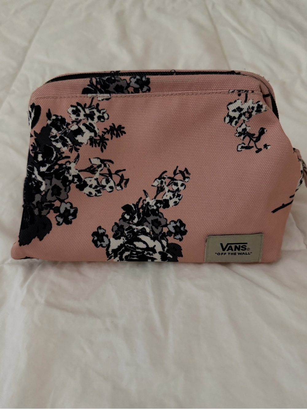 Vans Pink Floral Makeup Case